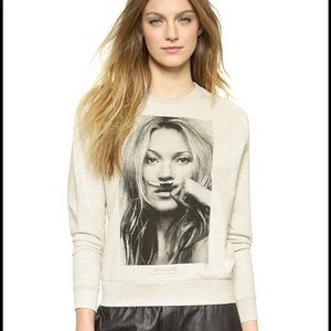Kate moss eleven Paris sweatshirt